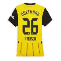 Borussia Dortmund Julian Ryerson #26 Replica Home Shirt Ladies 2024-25 Short Sleeve